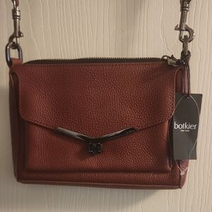 Botkier Burgundy Leather Shoulder Bag - New With Tags